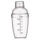 thumbnail image 4 of 2x Coctelera Botella Transparente Mate Bar Pub Fiesta Suministros SOLEDAD batidor de coctéles, 4 of 10