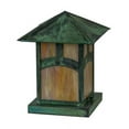 thumbnail image 5 of Meyda Tiffany 164454 Seneca 12" Tall Pier Mount Post Light - Verdigris, 5 of 5