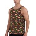 thumbnail image 2 of KLL Fox In Forest Print Men's Muscle Gym Workout Stringer Tank Tops Bodybuilding Fitness T-Shirts Tank Tops Men-XX-Large, 2 of 7