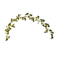 thumbnail image 3 of Nearly Natural 6.5ft. Lighted Artificial Eucalyptus Garland with 100 Warm White LED Lights, 3 of 4