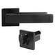 thumbnail image 4 of Haofy Manija de Puerta Ajustable Juego de Cerradura Negra Simple Juego de manija de Cilindro Accesorio de Perilla de Puerta con Cerradura con Llave Ecomeon no, 4 of 6