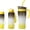 Yellow, variant on 3-Piece Plastic Tumblers with Lids & Straws, 40/20/7 oz Reusable Plastic Cups for Women, BPA-free, Leakproof, Red