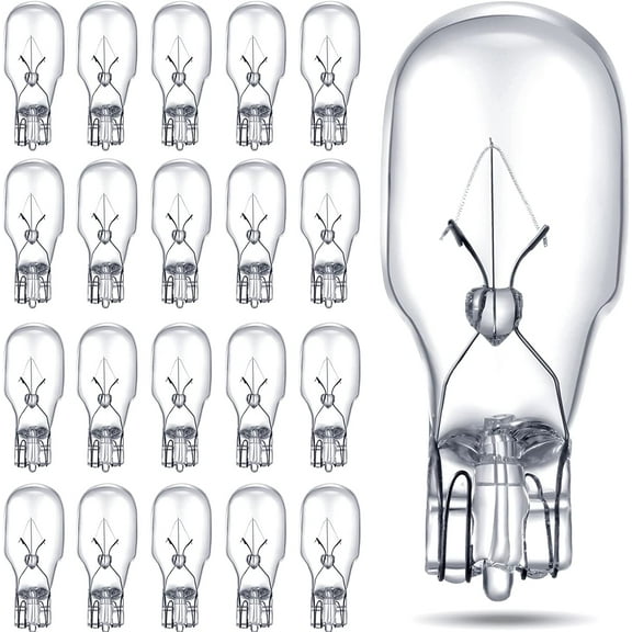 GUZEIR 20PCS Landscape Light Bulbs,Low Voltage Light Bulbs, T5 Landscape LED Light Bulbs 4W, Garden Light Bulbs 12V, Wedge Base, Landscape Bulbs