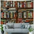 thumbnail image 4 of Patifu Books Tapestry Wall Hanging Unique Style Graphic Tapestries Home Wall Decor for Living Room Bedroom Apartment Farmhouse Dorm 40x60inch, 4 of 6