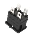 thumbnail image 6 of Uxcell AC 12A/125V 10A/250V DPST 4P Green LED Light Boat Rocker Switch UL Listed 5Pcs, 6 of 7