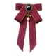thumbnail image 2 of Broche de pajarita, corbata de lazo preatada, broche de corbata a la moda para mujer, Pin Bowknot Rojo púrpura, 2 of 8