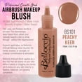 thumbnail image 2 of New Belloccio Pro Airbrush Makeup PEACHY KEEN BLUSH Shade Flawless Face Cosmetic, 2 of 5