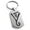 Silver, variant on Stainless Steel Reiki Dumo Tibetan Master Engraved Dog Tag Keychain Keyring