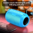 thumbnail image 4 of ZFYXGS Wireless Bluetooth Speaker Subwoofer Big Volume Mobile Phone Mini Audio Home User Outdoor Carry Portable, 4 of 7