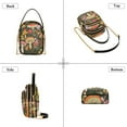 thumbnail image 3 of FORMRS Crossbody Bag for Women Quilted Travel Shoulder Cell Phone Purse with Chain Strap Handbag, Colorful Mushroom, 3 of 7
