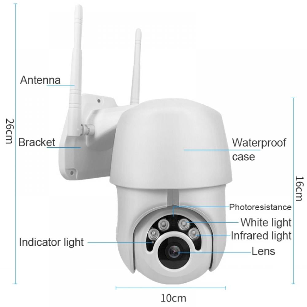 Outdoor Wireless Security Camera System, Outdoor 360degree WiFi Camera