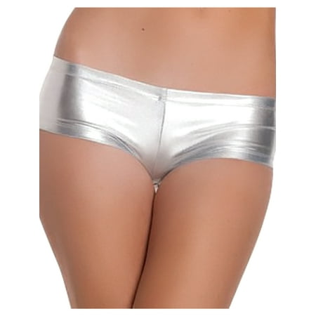 

Agnes Orinda Women s PU Panty Club Party Mid Rise Boy Short Underwear