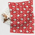 thumbnail image 6 of Naloa Merry Christmas Santa Claus A Dog Blanket, 3 Sizes Cat Blanket for Indoor Cats Large Medium Small Dog Gifts-Large, 6 of 8
