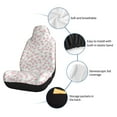 thumbnail image 6 of Pofeuu Floral Print Automotive Car Seat Covers Flat Cloth Full Set Seat Covers,Car Seat Covers front seats for Cars Trucks and SUVs-2 PCS, 6 of 9