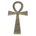 thumbnail image 1 of AzureGreen Brass Ankh Brass Large (4x7 1/4") for altar or wall, 1 of 4