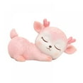 thumbnail image 1 of Small Cartoon Sleeping Deer Ornament,Lovely Resin Sleeping Pose Deer Baby Toy Decor,Sweet Dreams Deer Ornament for Home Car Office Room Decoration Little Present Cake Accessory, 1 of 7