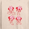 thumbnail image 3 of Mickey & Friends - Minnie Emotions - Women's Lightweight French Terry Long Sleeve Shirt, 3 of 5