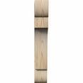 thumbnail image 2 of 3 1/2"W x 10"D x 22"H New Brighton Smooth Corbel, Douglas Fir, 2 of 9