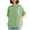 Green-05, variant on Mittory Oversized T Shirts for Women Baggy Boyfriend Basic Tees Plain Tshirts Cotton Loose Fit Short Sleeves Tops