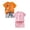 D-Orange & Pink (4PC), variant on mgoYE Infant Boy Clothes 3 6 12 18 24 Months 3T 4T 5T 6T 7T 8T Girls Outfit Short Sleeve T-shirts and Shorts Dinosaur Shorts Set 4Pcs Toddler Clothes Boys Size 7-8 Years