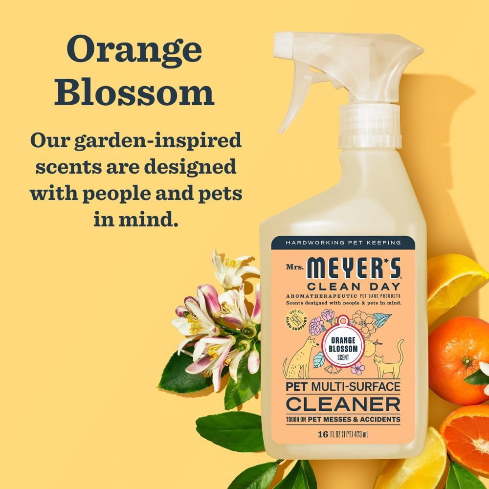 NOBRAND Pet Multi-Surface Cleaner Orange Blossom Scent - Pet Stain Remover - 16 oz