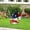 C, variant on Patriotic Garden Stake, Independence Day Veteran Kneeling Soldier Metal Yard Ornament, USA Flag Themed Outdoor Lawn Decoration, 12.2 x 12.2 x 0.4 Inch