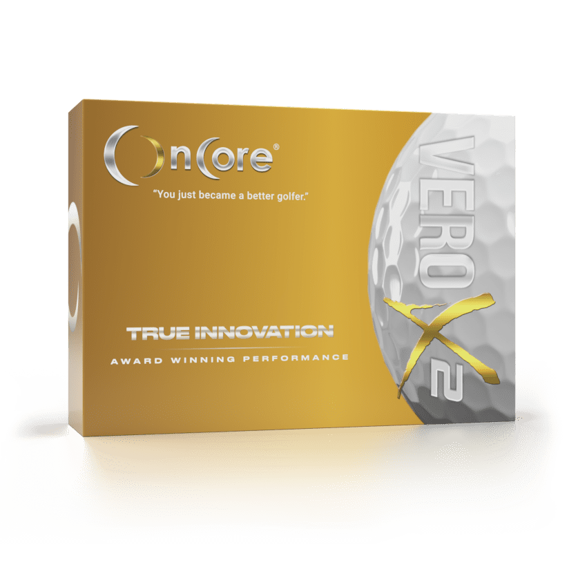 VERO X2 Golf Balls - Yellow (Dozen) - Tour Performance Balls