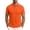 Orange, variant on CAIVO Polo Shirts For Men Solid Color For Daily Commute Work Outdoor Summer Breathable Short Sleeve Casual Lapel Classic Fit Golf Tops For Business , XL