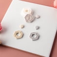 thumbnail image 5 of Irregular DIY Ceramic Earrings Soft Pottery Geometric Shape Hollow Earrings Cut Mold Earrings Polymer Clay Cutter Earrings Clay Shape Cutting Tool Polymer Clay Mold A, 5 of 8