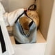 thumbnail image 3 of Bolso Hombro Mujer Denim Gran Capacidad Color Tote Bag, 3 of 9