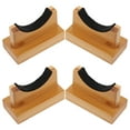 thumbnail image 5 of FRCOLOR 2 Pairs of Wooden Baseball Bat Holder Stable Bat Display Rack Desktop Bat Stand Decorative Bat Organizers Baseball Bat Storage Racks, 5 of 8