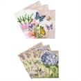 thumbnail image 1 of Servilletas Desechables de Papel con Estampado de Flores y Mariposas, 6 Paquetes de 20 Unidades, 33 X 33 cm, para Decoración de Bodas y Fiestas., 1 of 5