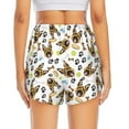 thumbnail image 3 of Picia German Shepherd Dog Pattern Women's 2 in 1 Athletic Running Shorts High Waisted Workout Casual Gym Sweat Shorts with Comfy Liner Zipper Pockets-Medium, 3 of 9