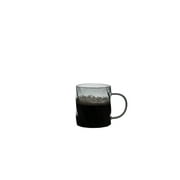 Mainstays Green Smoke Swirl Glass Mug, 17 oz