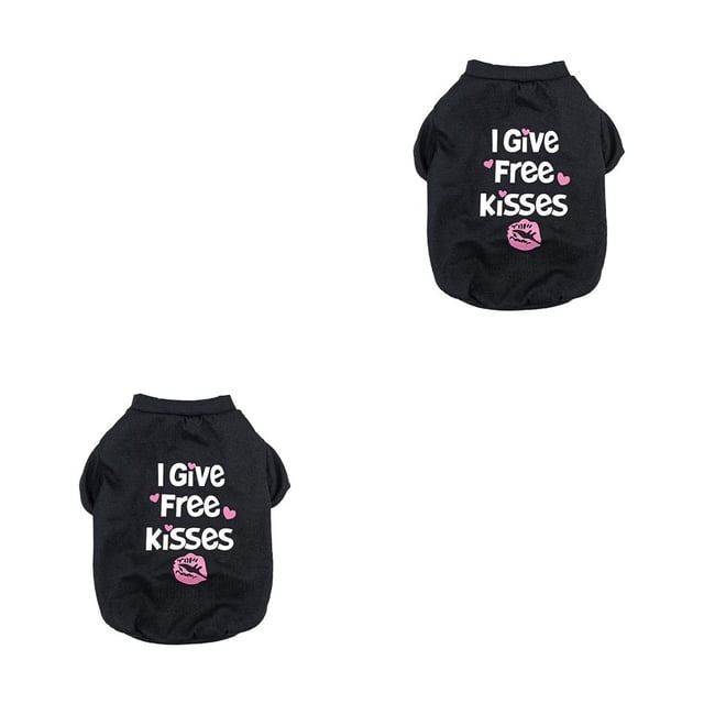 Ropa para mascotas Abrigo para mascotas Fácil Adorable Divertido Llamativo Perros Camisas Reutilizable Cachorro Jersey Impreso Cartas Type1 NO1 Greeniant