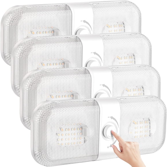 LILTSDRAE Lumières de VR Intérieur 1700LMï¼?3 Couleurs Lumière DEL 12V Volt, Super Lumineux Luminaire Dôme 120 DEL pour Accessoires de VR/C
