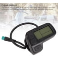 thumbnail image 4 of Electric bike LCD display meter, compatible and versatile ABS material. Crystal clear, reliable and informative display for the No. 1 generation controller., 4 of 5