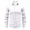 46#White, variant on Men's Dress Shirt Regular Fit Solid Business Formal Long Sleeve Button Up Stretch Shirts Fall Casual Work Top