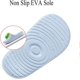 thumbnail image 5 of Sandalias deslizantes para niños y niñas, antideslizantes, zapatos de agua para playa de verano, zapatillas de piscina para ducha para niños, color azul 150 ER, 5 of 5