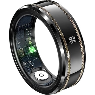 Oura Ring 4, Brushed Silver, Size 14, Smart Wearable, Sleep