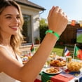 thumbnail image 6 of World Football Competition Silicone Bracelet, Sports Fan Wristband for International Match Support Collection, Flag Printed Sport Accessory for Event Party Gathering, 6 of 6