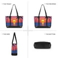 thumbnail image 6 of FORMRS Laptop Tote Bag for Women with 15.6" Computer Compartments Handbag, Palm Tree Sunset Pattern, 6 of 7