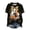 color01-Black, variant on Fall Shirts Fall T-Shirt for Women Halloween Pumpkin Shirts Thanksgiving Family Funny Graphic Tee Casual Cute Autumn Tops (Black,L)
