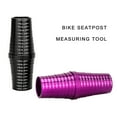 thumbnail image 4 of BIBABLYKE Bicycles Aluminum Alloys Seats Tube Seatpost Size Measuring Gauges Measurement Sizing Gauges Quick Measuring Sizer Tool, 4 of 7