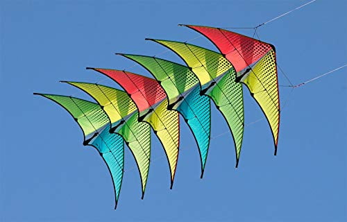 Prism Neutrino Stacker Kite - Orange/yellow