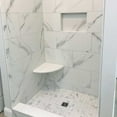 thumbnail image 6 of The Tile Life Tmolus Gray Marble Look Porcelain Tile - 13 x 26 in. - Matte - 5-Piece - Floor & Wall, 6 of 10