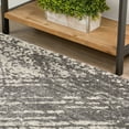 thumbnail image 2 of Berkley Malouin Area Rug OR10 Or10 Grey Grey Diagonal Lines 5' 1" x 7' 5" Rectangle, 2 of 2