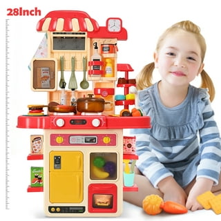 PLAY KITCHEN ORGANIZATION TO ENCOURAGE IMAGINATIVE & PRETEND PLAY by The  Traveling Red