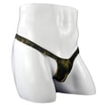thumbnail image 3 of men's swim shorts fashion sretch t-back micro thong briefs underwear swimsuit, 3 of 5