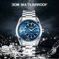 thumbnail image 5 of Quartz Watch for Men, Stainless Steel Business Luxury Style with Luminous & Waterproof Features, 5 of 7